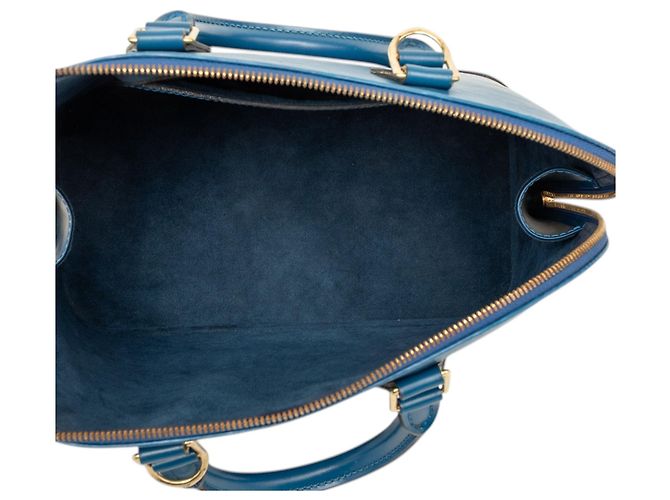Louis Vuitton Alma PM in Epi blu - vista 4