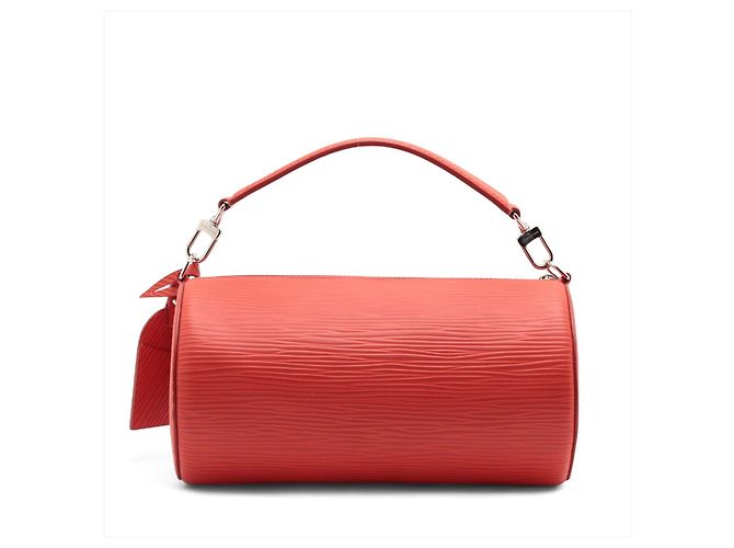 Louis Vuitton Red Epi XL Soft Polochon MM Rosso - vista 3