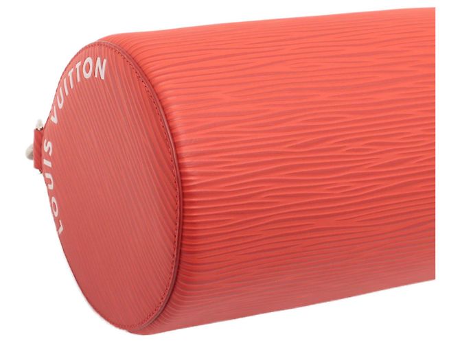 Louis Vuitton Red Epi XL Soft Polochon MM Rosso - vista 8