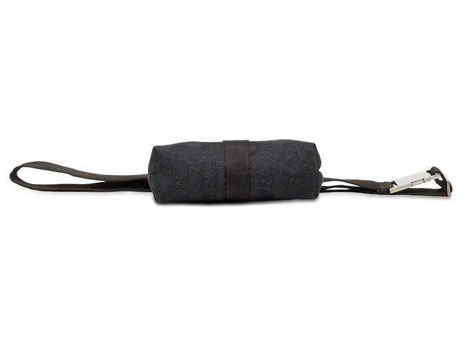 Borsa a tracolla Gucci in tela GG nera Nero - vista 3