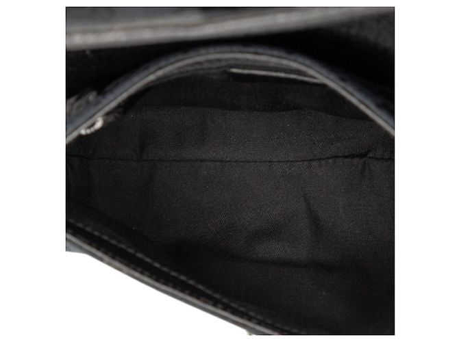 Borsa a tracolla Gucci in tela GG nera Nero - vista 4