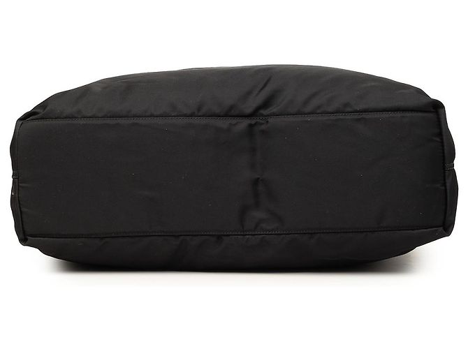 Prada Black Tessuto Bomber Tote Schwarz - Ansicht 3