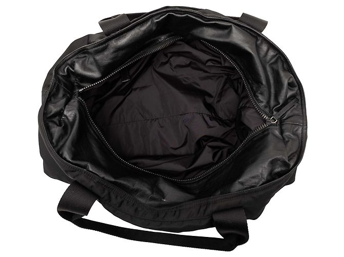 Prada Black Tessuto Bomber Tote Schwarz - Ansicht 4