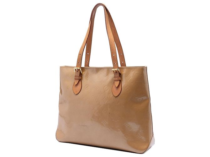 Louis Vuitton Marrone Monogram Vernis Brentwood - vista 2