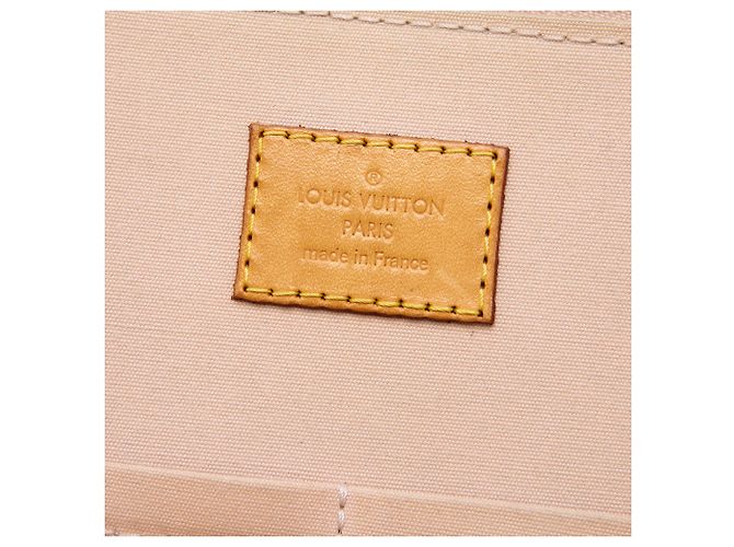 Louis Vuitton Alma PM Vernis Monogram Giallo - vista 5
