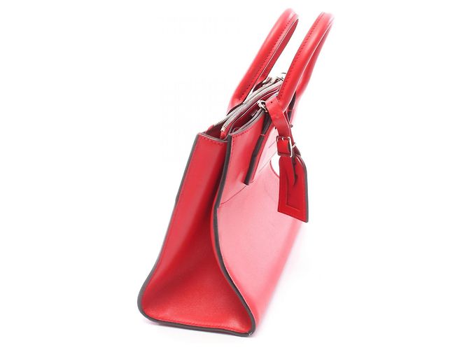 Borsa Louis Vuitton City Steamer PM Rouge Rosso - vista 11