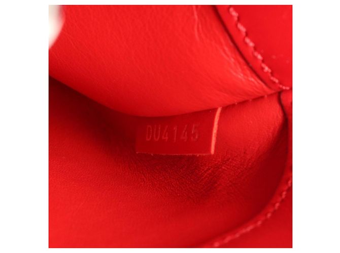 Borsa Louis Vuitton City Steamer PM Rouge Rosso - vista 5