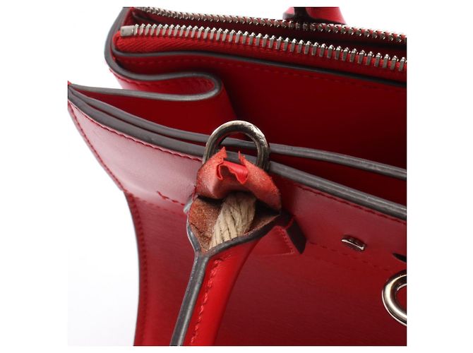 Borsa Louis Vuitton City Steamer PM Rouge Rosso - vista 6