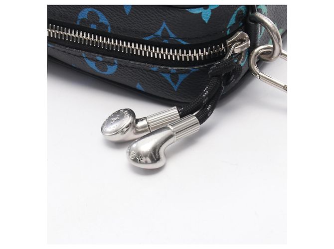 Borsa a tracolla Louis Vuitton Trocadero Wearable Wallet Nero Multicolore - vista 5