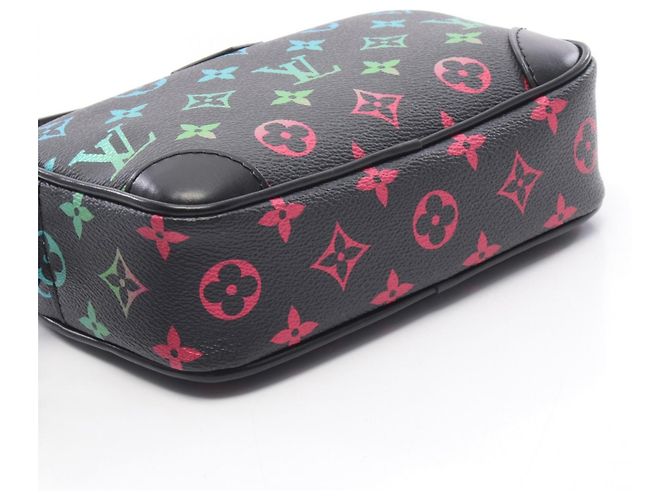 Borsa a tracolla Louis Vuitton Trocadero Wearable Wallet Nero Multicolore - vista 6