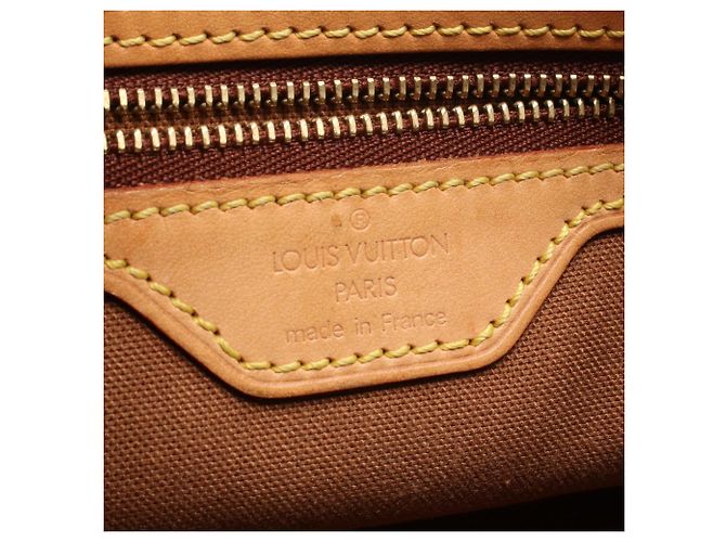 Borsa a tracolla Louis Vuitton Trotteur Monogram Marrone - vista 4