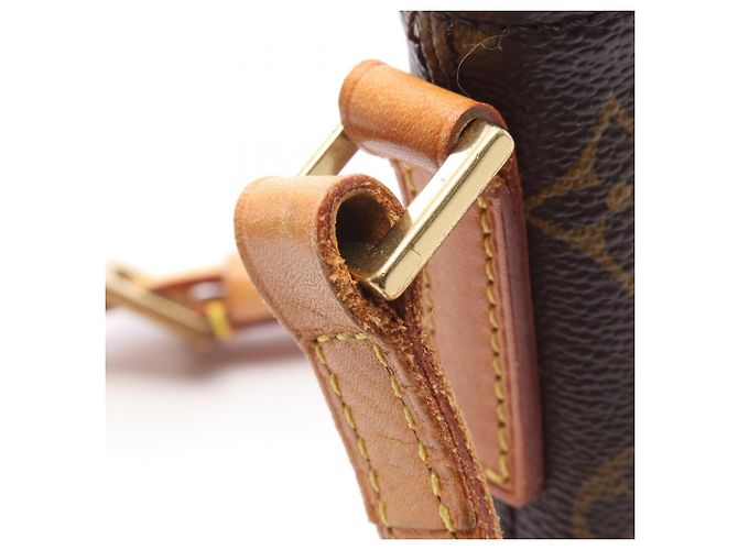 Borsa a tracolla Louis Vuitton Trotteur Monogram Marrone - vista 7