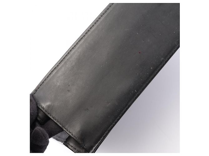 Louis Vuitton Sac Plat Epi Noir Tote Bag Nero - vista 7