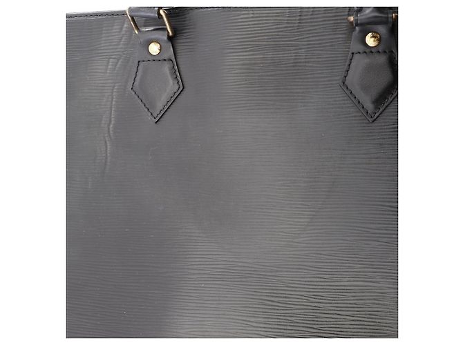Louis Vuitton Sac Plat Epi Noir Tote Bag Nero - vista 9