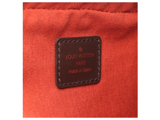Marsupio Louis Vuitton Geronimos Marrone Damier ebene - vista 4