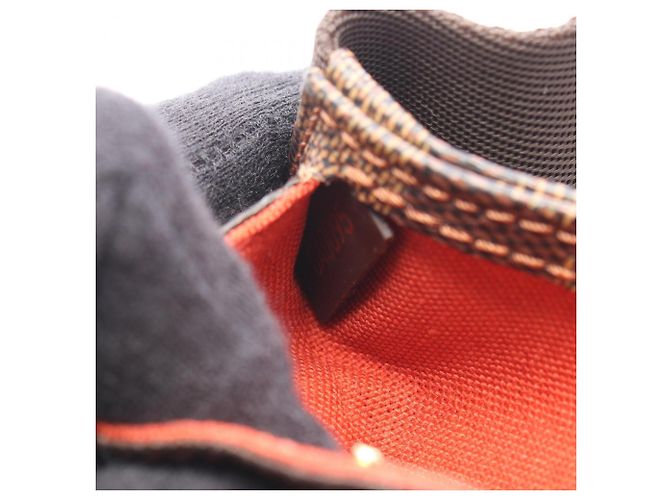 Marsupio Louis Vuitton Geronimos Marrone Damier ebene - vista 5