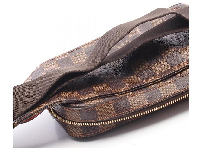 Marsupio Louis Vuitton Geronimos Marrone Damier ebene - vista 6