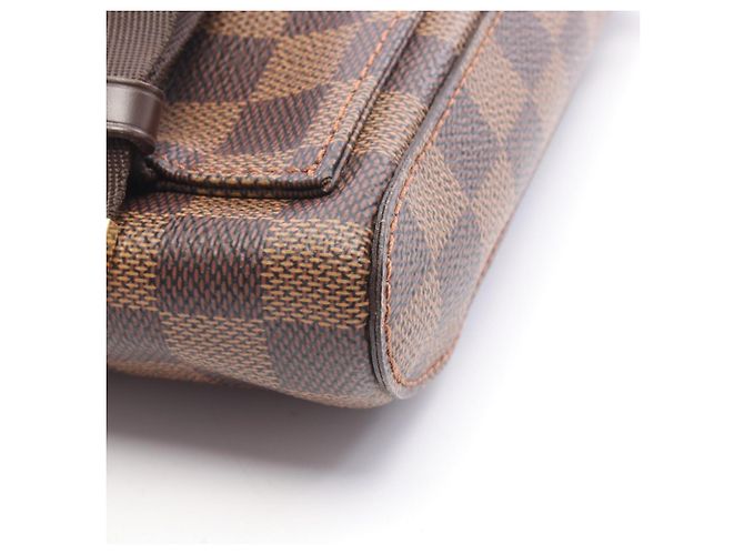 Marsupio Louis Vuitton Geronimos Marrone Damier ebene - vista 8