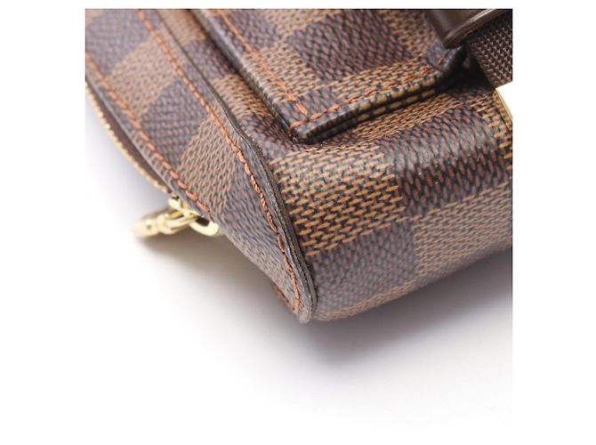Marsupio Louis Vuitton Geronimos Marrone Damier ebene - vista 9
