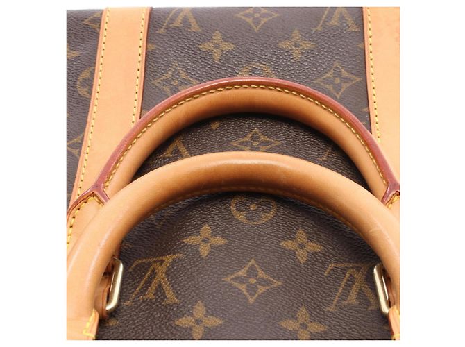 Louis Vuitton Keepall 50 Monogram Borsa Boston Marrone - vista 6