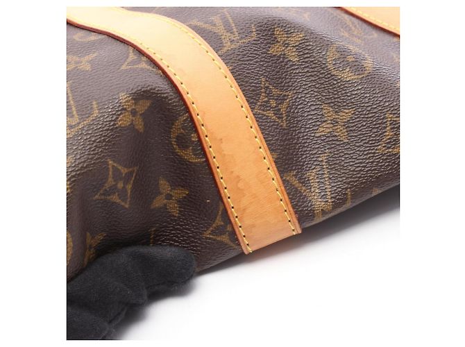 Louis Vuitton Keepall 50 Monogram Borsa Boston Marrone - vista 8