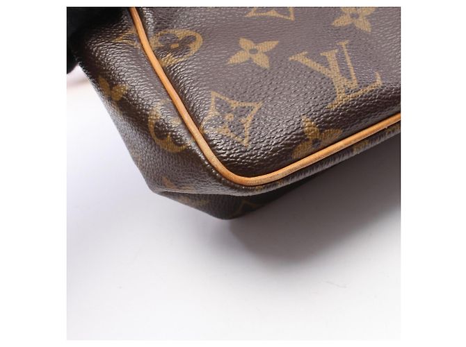 Borsa a Spalla Louis Vuitton Vivacite PM Marrone - vista 8