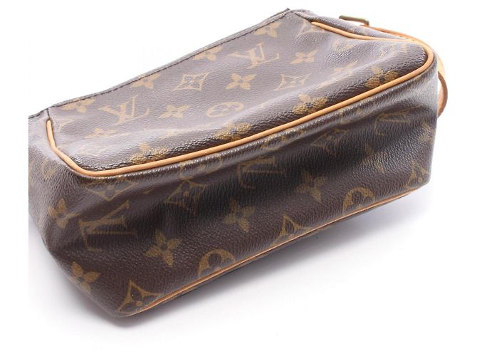Borsa a Spalla Louis Vuitton Vivacite PM Marrone - vista 9