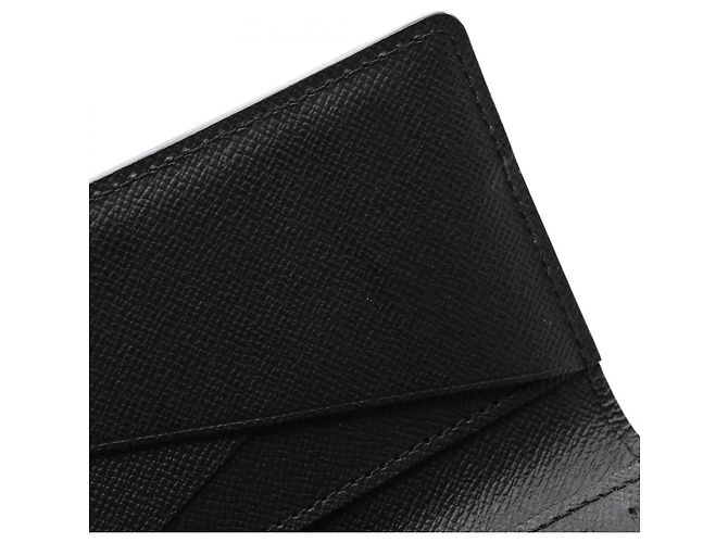 Organizer Louis Vuitton Epi Leather Card Case Black - view 5
