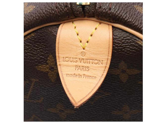 Borsa Boston Louis Vuitton Keepall 45 Monogram Marrone - vista 4