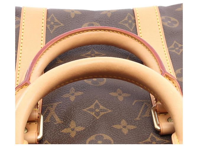 Borsa Boston Louis Vuitton Keepall 45 Monogram Marrone - vista 6