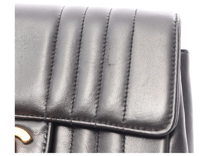 Borsa a tracolla mini Mademoiselle Chanel Nero - vista 10