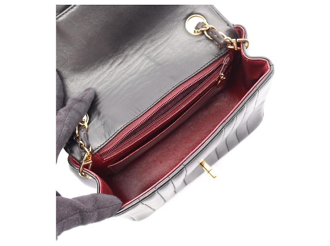 Borsa a tracolla mini Mademoiselle Chanel Nero - vista 3
