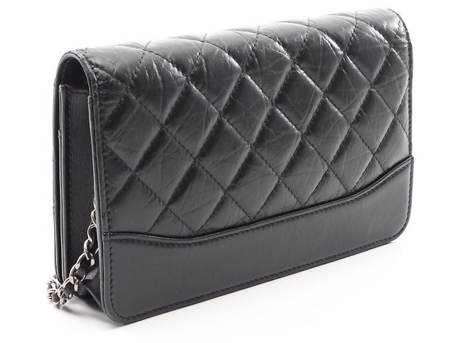 Borsa a tracolla Chanel Gabrielle de Combination Hardware Nero - vista 2