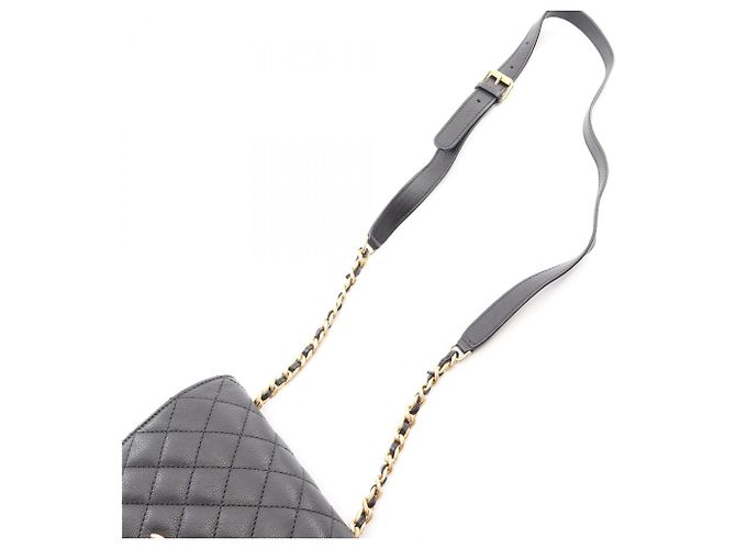 Borsa a tracolla Chanel Matelassé Small Flap Nero - vista 11