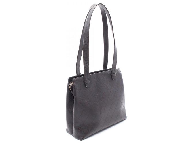 Chanel Matelassé Kalbsleder Tote Bag Braun - Ansicht 2