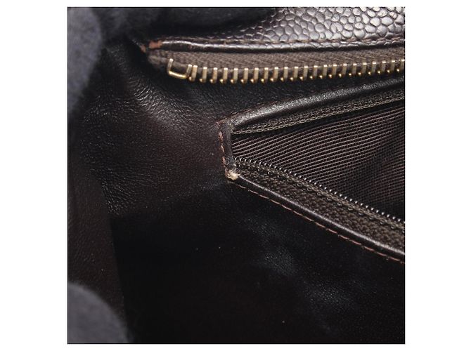 Chanel Matelassé Kalbsleder Tote Bag Braun - Ansicht 7