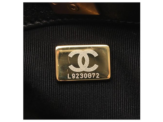 Timeless Borsa a tracolla 2-Way Chanel Matelassé con manico di perle Nero - vista 5