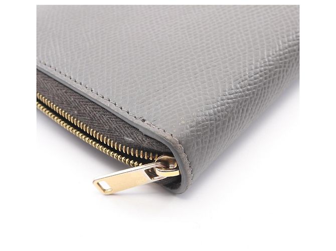 Céline Portafoglio grande con zip Celine Marrone - vista 8