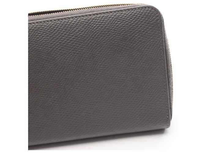 Céline Portafoglio grande con zip Celine Marrone - vista 9