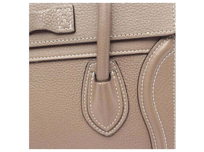 Céline Borsa 2-Way Celine Luggage Nano Shopper Marrone - vista 14