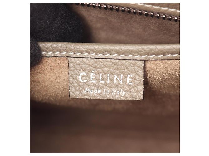 Céline Borsa 2-Way Celine Luggage Nano Shopper Marrone - vista 4