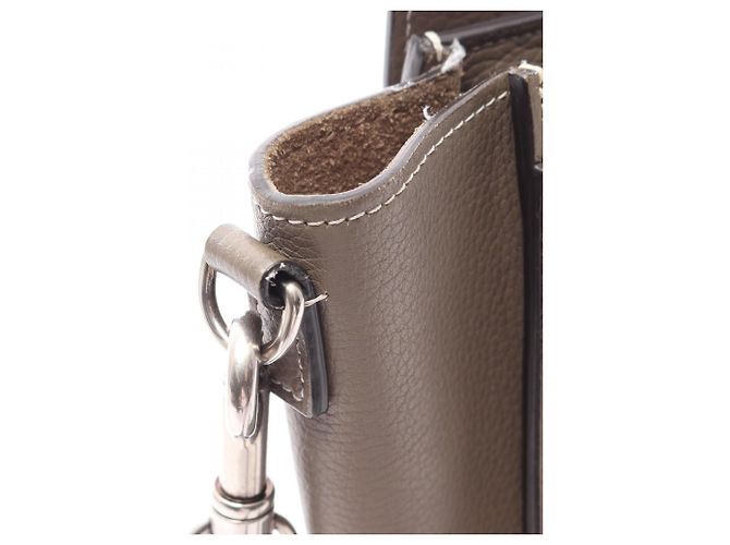 Céline Borsa 2-Way Celine Luggage Nano Shopper Marrone - vista 9