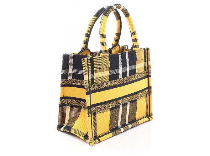 Christian Dior Dior BOOK TOTE Small Checkered Tote Bag - vista 2