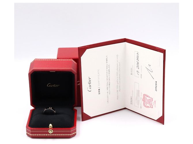 Cartier Love Ring aus 18K Weißgold Silber - Ansicht 6