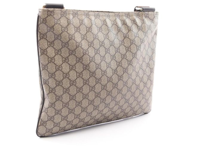 Borsa a tracolla Gucci GG Supreme Marrone Beige - vista 2