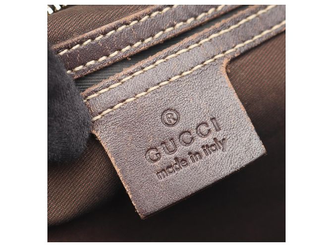 Borsa a tracolla Gucci GG Supreme Marrone Beige - vista 4