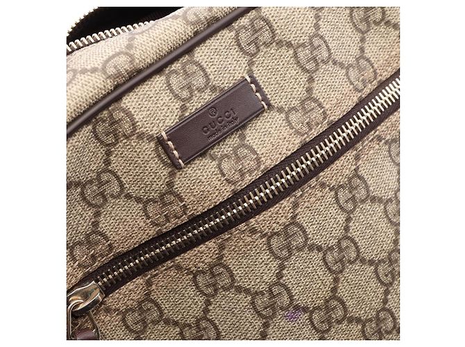Borsa a tracolla Gucci GG Supreme Marrone Beige - vista 6