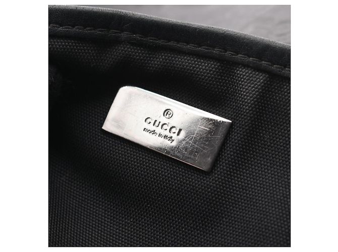 Borsa a Spalla Gucci Guccissima Nero - vista 10