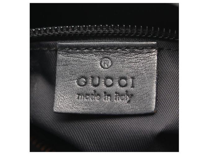 Borsa a Spalla Gucci Guccissima Nero - vista 4
