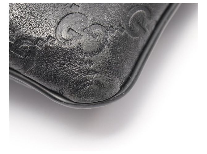 Borsa a Spalla Gucci Guccissima Nero - vista 5